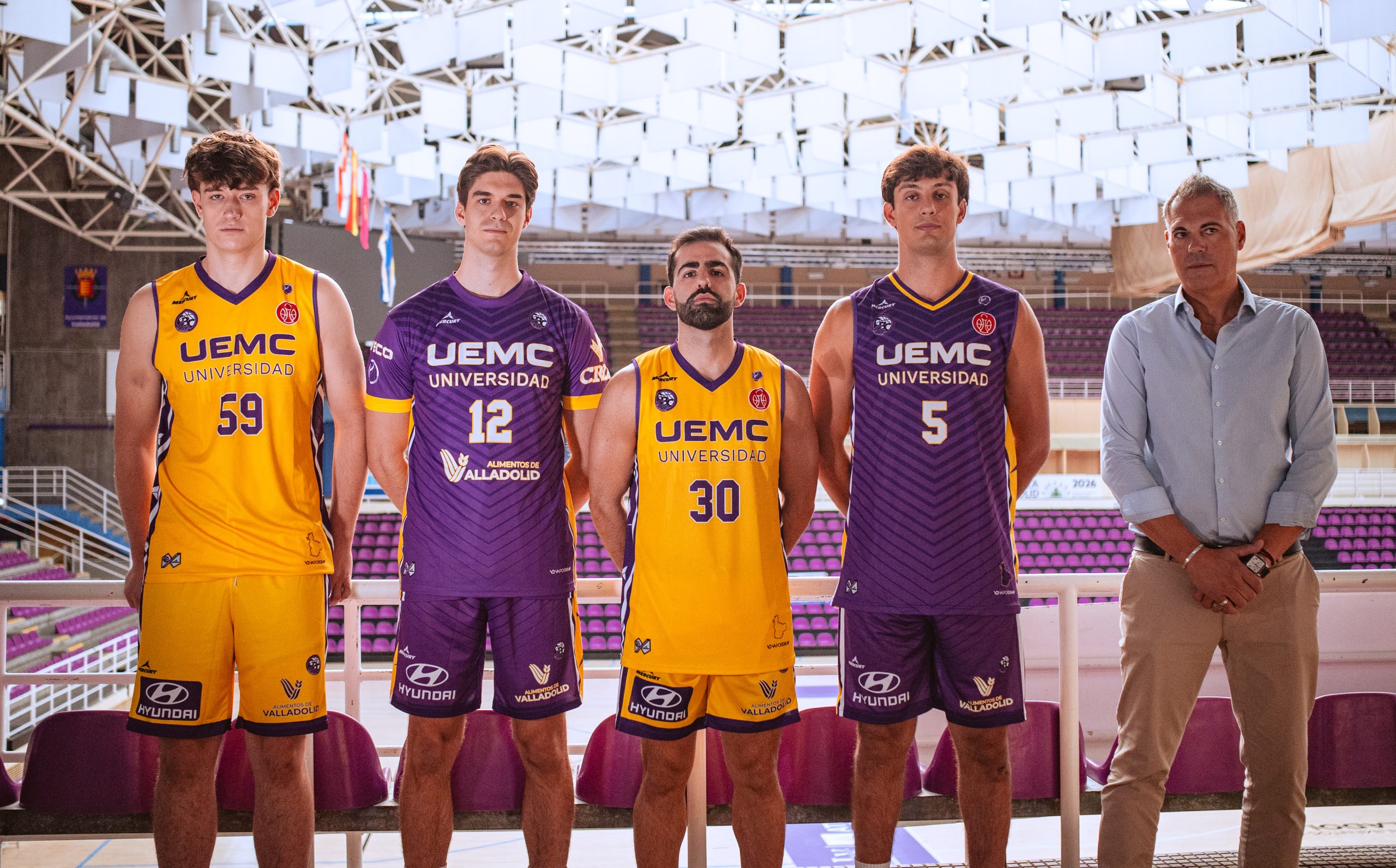 UEMC Baloncesto Valladolid presenta la piel con la que afrontará la temporada 2026/27